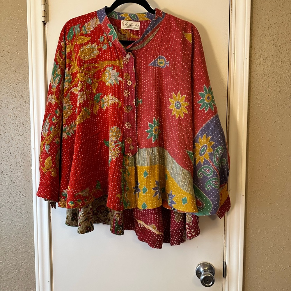 Colorful Patchwork Women's Jacket